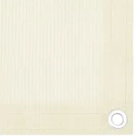 vidaXL Balkonverkleidung 90 x 500 cm Creme Polyethylen