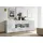 Home Affaire Dama 241 x 84 x 42 cm Grau / Weiß