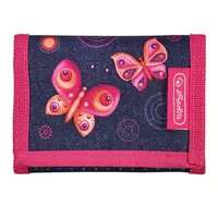 Herlitz Kinder Geldbörse Schmetterlinge lila