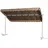 Standmarkise Dubai 375 x 225 cm taupe