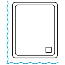 Sanilo Duschvorhang Magic 180 x 200 cm gelb