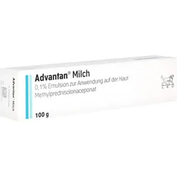 ADVANTAN Milch 0,1% Emulsion z.Anwend.a.d.Haut 100 g