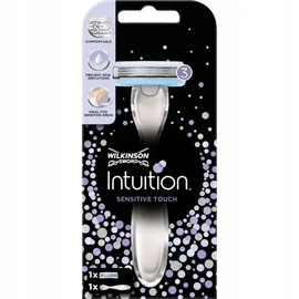 Wilkinson Intuition Sensitive Touch - 1 Rasierer für empfindliche Haut + 1 Ersatzklinge mit 3 Klingen