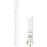 Leder Weiß/Gold 120 bis 195 mm