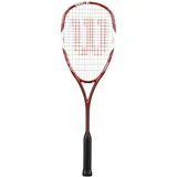 Wilson Squashschläger Tour 150 SQ RKT 1/2 CVR, red/White, One Size, WRT912330