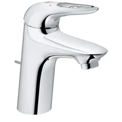 GROHE Einhebel-Waschtischbatterie Eurostyle 23 S-Size GROHE ZERO Zugst -Ablauf -grt chrom