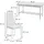 Vicco Sitzbank, und Stuhl Grand, 85 cm