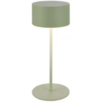 Briloner Tischlampe Salbeigrün