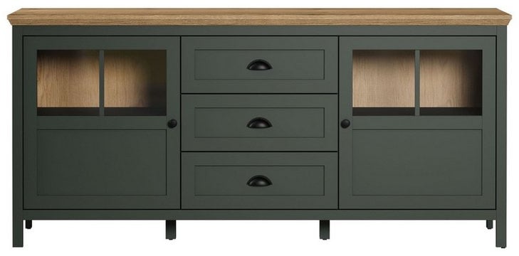 Preisvergleich Produktbild trendteam Sideboard grün