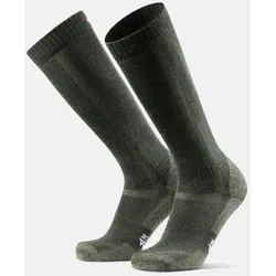KNIEHOHE MERINO WANDERSOCKEN - 1-Pack - Grün - 43-47