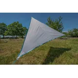 Bent Zip-Canvas Sonnensegel (Größe One Size, grau)