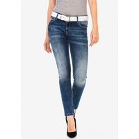 Cipo & Baxx Slim-fit-Jeans, Gr. 32 - Länge 32, BLUE, , 39231439-32 Länge 32