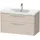 Duravit Waschtischunterschrank 2 Auszüge 98,4 x 55,5 x 46 cm Taupe Matt