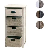 Mendler HWC-K84 Kommode 83x40x29cm braun