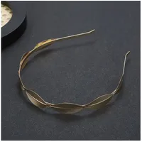 UNDOE Diadem Haarband Haarband, Modische Haarreife, einfache Blätter Design