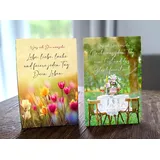 LUMA Aufstellkarte Was ich Dir wünsche... DIN B6 Schrift, 1 St.