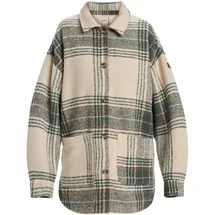 Roxy Check Me Now Jacke - Agave Green Olan Plaid - XS