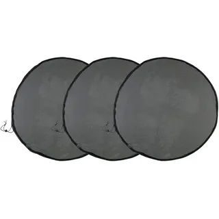 Maximex Regentonnendeckel Regentonnennetz Ø 95 cm Schwarz
