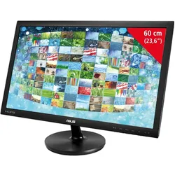 ASUS LED-TFT-Bildschirm 59,94 cm (23,6"), VS247HR, EEK: A, HDMI, DVI, VGA
