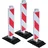 Rolly Toys rollyBake Leitbake (Verkehrsbake, Sicherheitsbake mit Standfuß, Baustellenabsperrung für Kinder, Zubehör für Tretfahrzeuge) 401451, Rot
