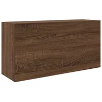 VidaXL Bad-Wandschrank Braun Eichen-Optik 80x25x40 cm Holzwerkstoff