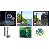 Solardusche 40L Solar Gartendusche Pooldusche Außendusche Pooldusche Garten