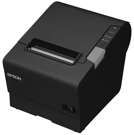 Bondrucker Epson TM-T88V dunkelgrau, USB, RS232, Cutter, 80mm Bon, Netzteil, USB...