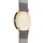JUNGHANS max bill Damenuhr mit Saphirglas Grau/Goldfarben
