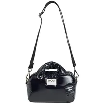 WOUF Glossy Henkeltasche Polyester Black