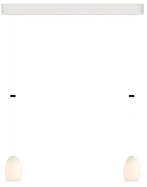 Grau Oh China Trace White 2 Pendel
