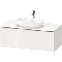 Duravit D-Neo Konsolenwaschtischunterbau wandhängend, Weiß Hochglanz Dekor