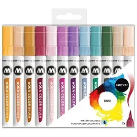 Molotow Aquarellstift Basic Set 2 12 St. türkis/mehrfarbig