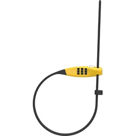 ABUS Combiflex Travelguard Gelb Kabelschloss
