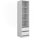Vicco Kleiderschrank Elmo 50 x 200 x 50 cm Weiß