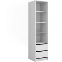 Vicco Kleiderschrank Elmo 50 x 200 x 50 cm Weiß