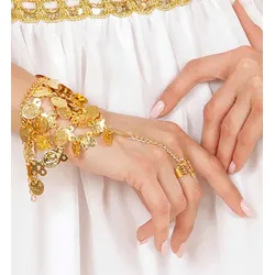 Orientalischer Handschmuck Gold