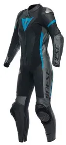 Dainese Grobnik Leder-Kombi blau 42