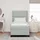 vidaXL Boxspringbett 100 x 200 cm Hellgrau