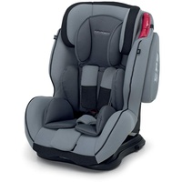 Foppapedretti Dinamyk Autositz, Gruppe 1/2/3 (9–36 kg) für Kinder von 9 Monaten bis 12 Jahren, Fahrzeugbefestigung mit Fünf-Stufen-Gurt, 66 x 50 x 76 cm, hellgrau (Ice)