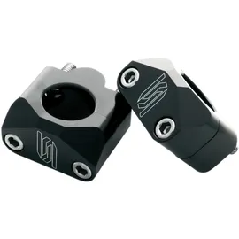 Scar Lenkererhöhung +20 mm für Lenker Ø28,6 mm Schwarz