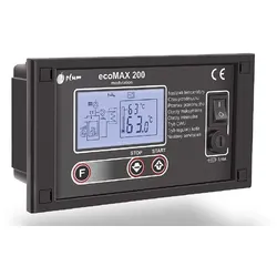 ecoMAX200D Holzvergaser Regelung