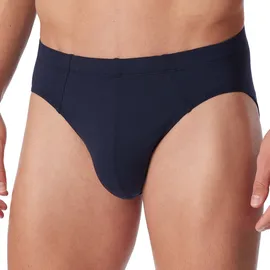 SCHIESSER Slip unifarben blau XL 6er Pack