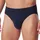 SCHIESSER Slip unifarben blau XL 6er Pack