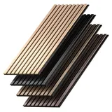 Vicco Wandpaneele Akustik Nussbaum 4 St. 60 x 30 x 2 cm
