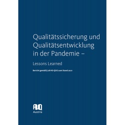 Qualitätssicherung Und Qualitätsentwicklung In Der Pandemie - Lessons Learned, Kartoniert (TB)