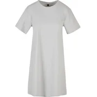 Build Your Brand Damen BY214-Ladies Tee Dress Kleid, White,
