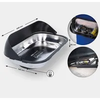 BRILLIANT TOOLS Magnetisches Tablett / Schale aus Edelstahl mit