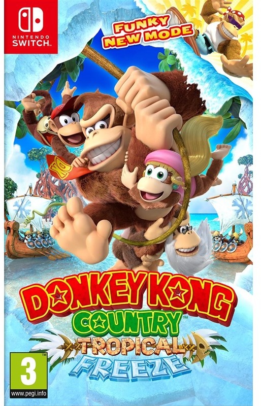 Donkey Kong Country: Tropical Freeze - Switch - Platformer - PEGI 3