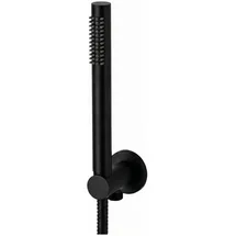 Paffoni Wandanschlussbogen Duschset Schwarz ZDUP094NO