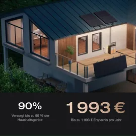EcoFlow STREAM Ultra X Balkonkraftwerk Set 3,84 kWh mit Smart Meter und 4 × JA Solar 500W
